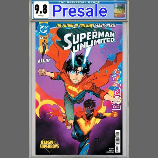 Superman Unlimited #11 CGC 9.8 Dan Mora Cover A 1st Print DC 2026 PRESALE
