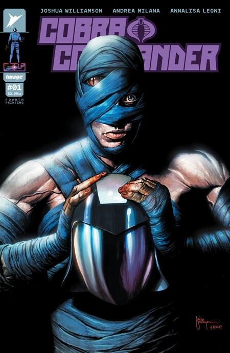 Cobra Commander #1 4th Print Variant Image Comics GI Joe 2024 NM