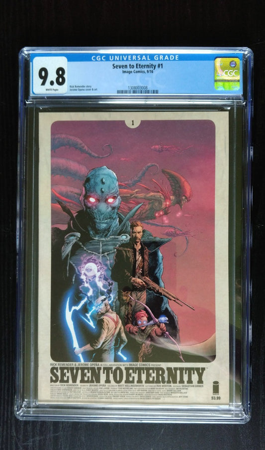 SEVEN TO ETERNITY #1 (2016) CGC 9.8 (NM+/M) 1st Print Cover A