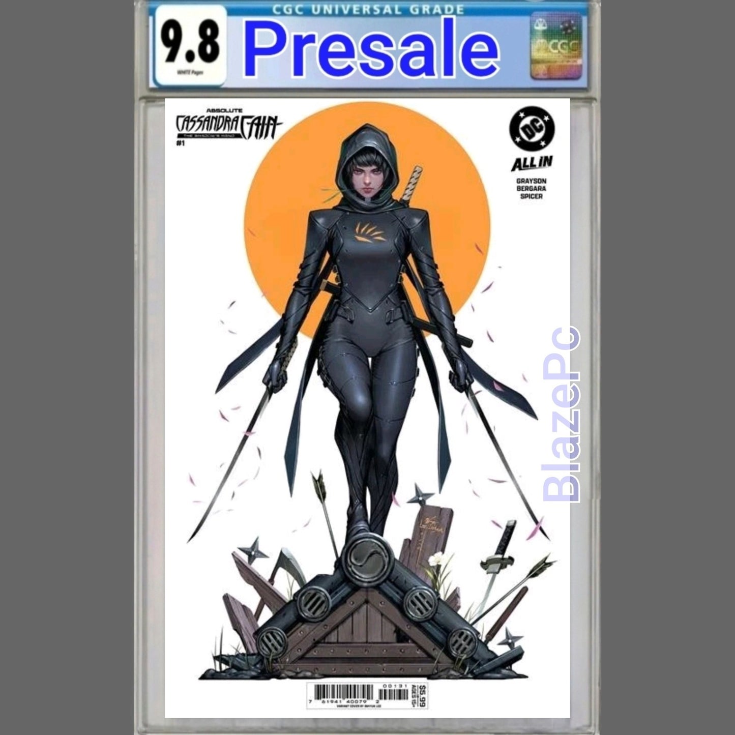 Absolute Cassandra Cain The Shadows Hand #1 CGC 9.8 Cover C Lee Variant PRESALE