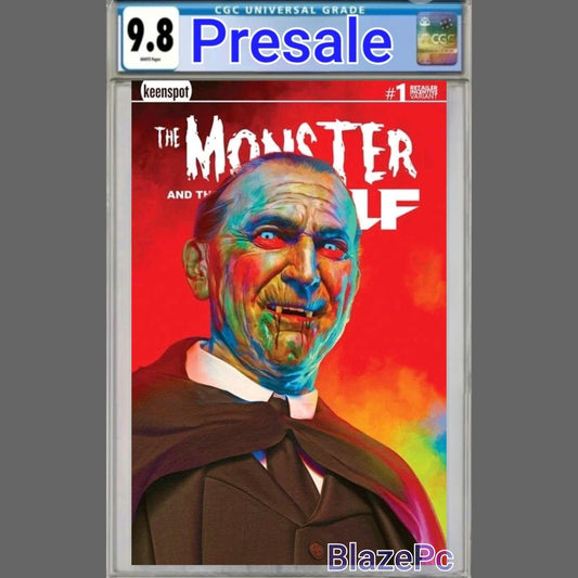 Mark Spears The Monster & The Wolf #1 CGC 9.8 1:1000 Metal Blind Bag PRESALE