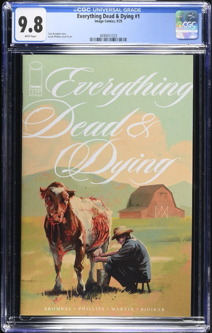 Everything Dead & Dying #1 CGC 9.8 Cover A 1st Print Image Comics 2025