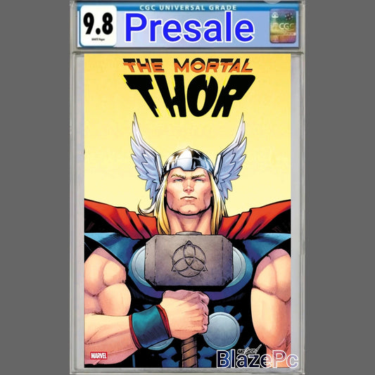 Thor #1 CGC 9.8 1:25 David Marquez Incentive Variant Marvel 2025 PRESALE