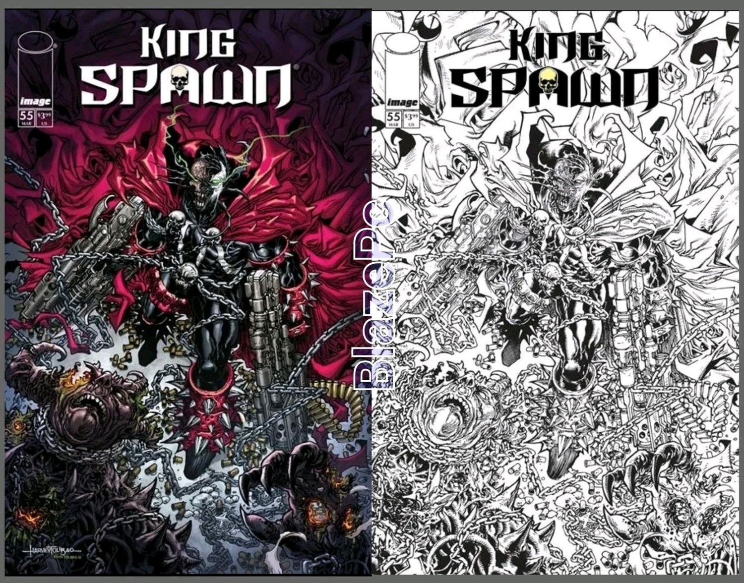 King Spawn #55 Cover A B Variant Set Options Image Comics 2026 Presale 5/27