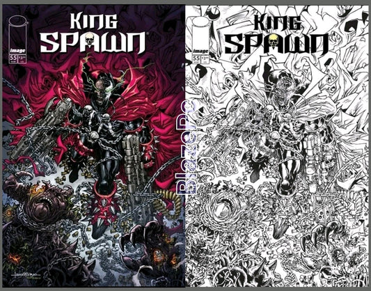 King Spawn #55 Cover A B Variant Set Options Image Comics 2026 Presale 5/27