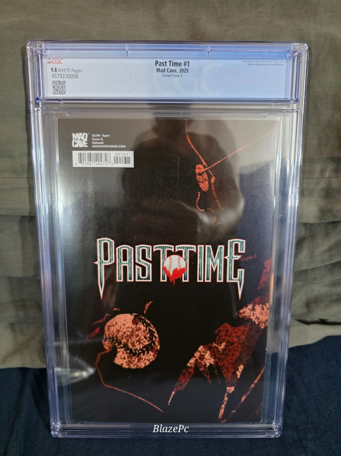 Past Time #1 CGC 9.8 1:10 Rahzzah Variant Mad Cave  Studios 2025