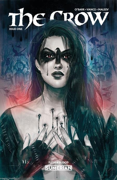 Crow Flesh and Blood #1 Cover A B Variant Set Options 2026 Presale 10/7