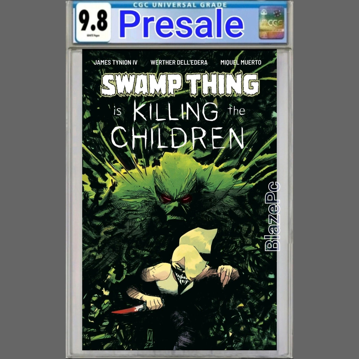 Swamp Thing Is Killing The Children #1 CGC 9.8 Cover A Dell'Edera 2026 PRESALE