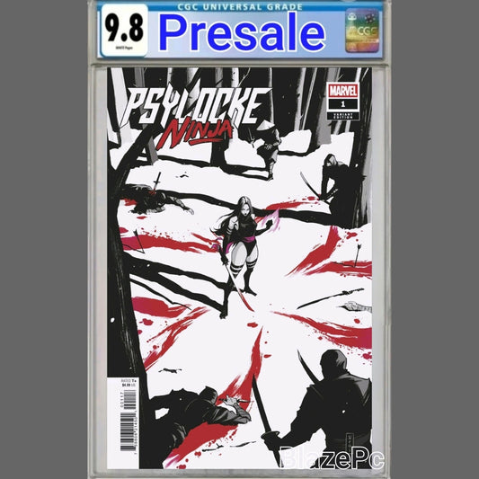 Psylocke Ninja #1 CGC 9.8 1:25 Nogi San Variant Marvel Seeley 2026 PRESALE