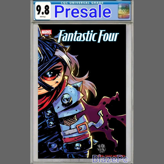 Fantastic Four #7 CGC 9.8 Skottie Young Variant Marvel Comics 2026 PRESALE