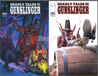 Deadly Tales of the Gunslinger Spawn #7 Cover A B Variant Set Options Image NM