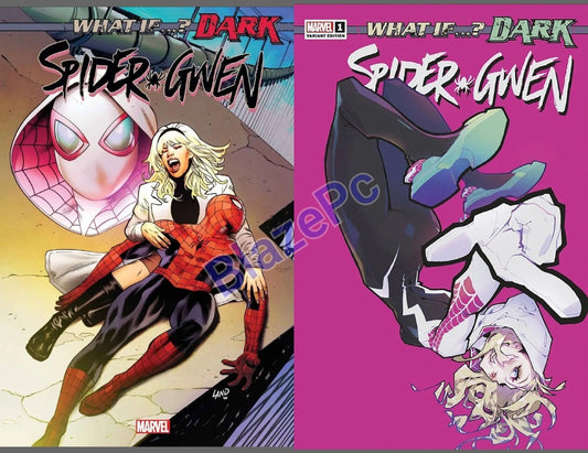 What If Dark Spider-Gwen #1 Cover A B Variant Set Options Marvel 2023 NM