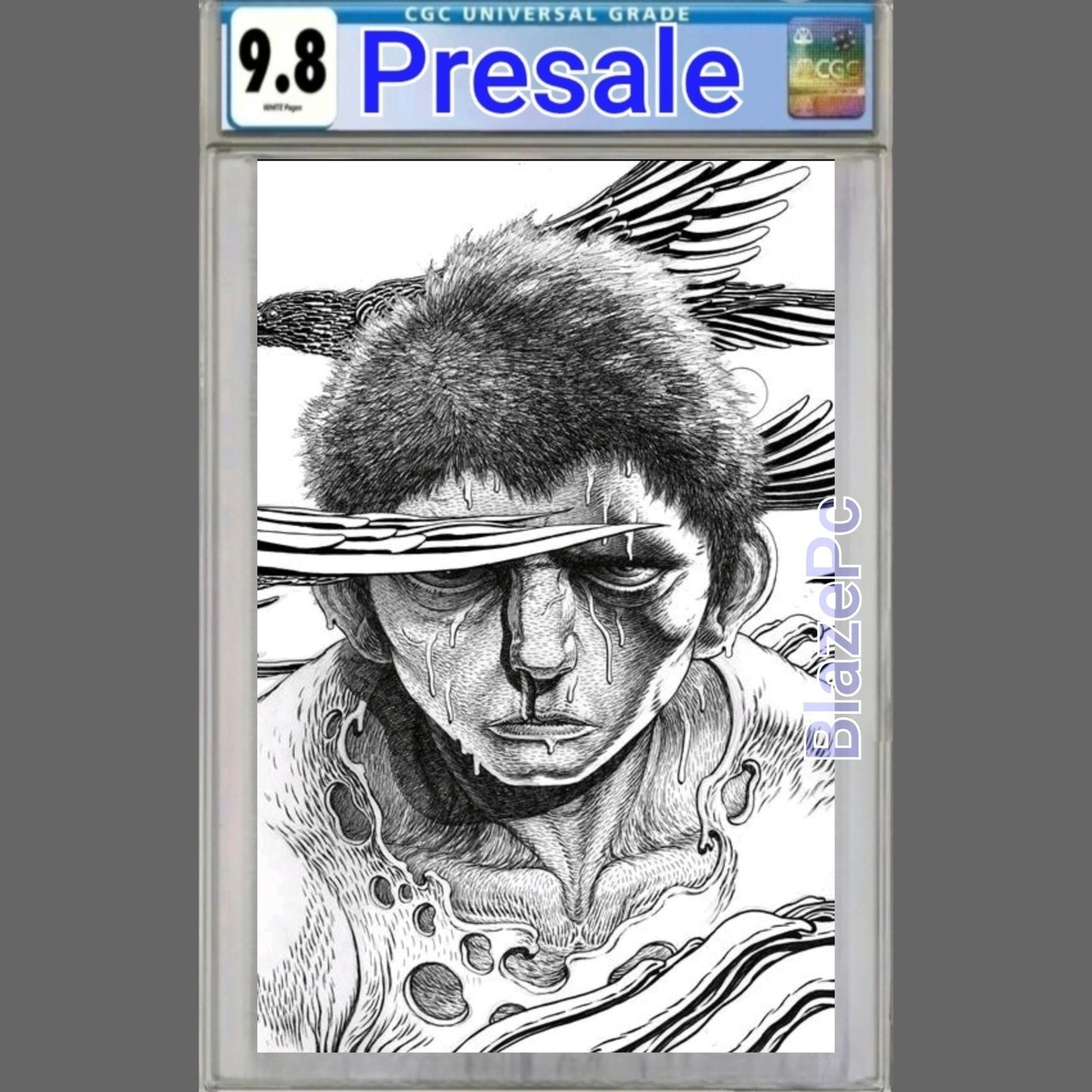 Karman Blade #1 CGC 9.8 1:25 Cover C Ian Bertram B&W Virgin Variant 2026 PRESALE
