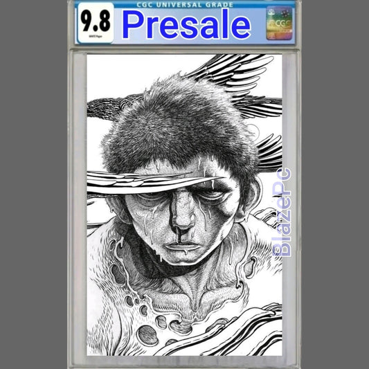 Karman Blade #1 CGC 9.8 1:25 Cover C Ian Bertram B&W Virgin Variant 2026 PRESALE