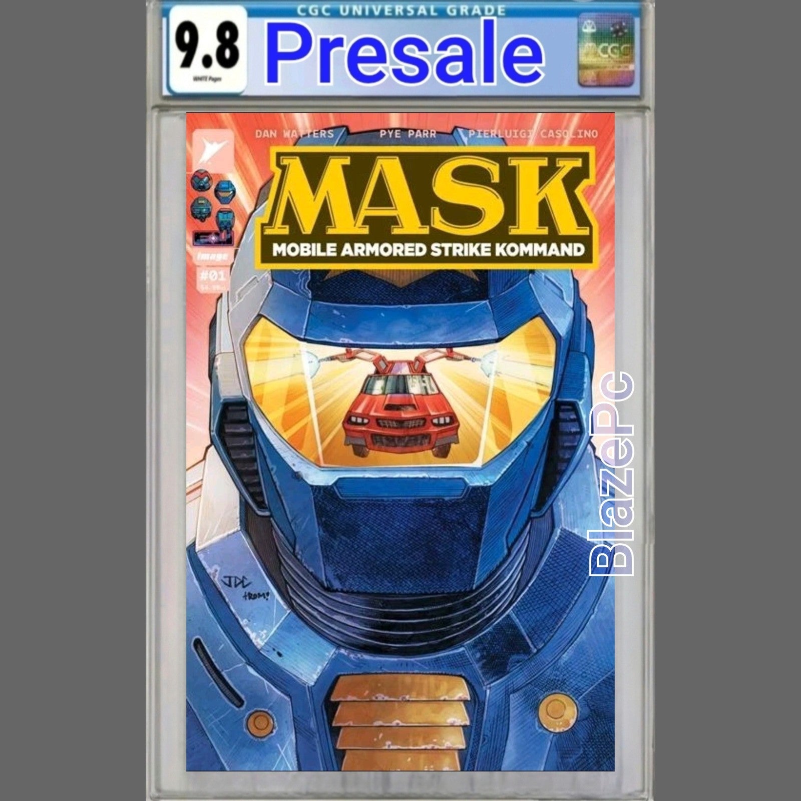 Mask #1 CGC 9.8 1:250 Joshua Cassara Variant Image Energon 2026 PRESALE