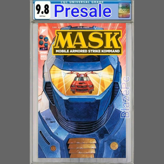 Mask #1 CGC 9.8 1:250 Joshua Cassara Variant Image Energon 2026 PRESALE