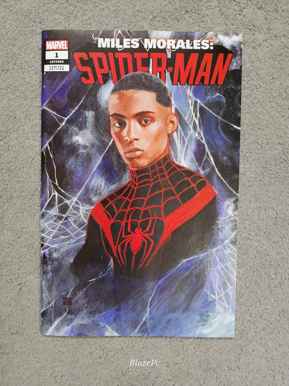Miles Morales Spider-Man #1 Zu Orzu TFAW Variant Set Trade Dress & Virgin NM