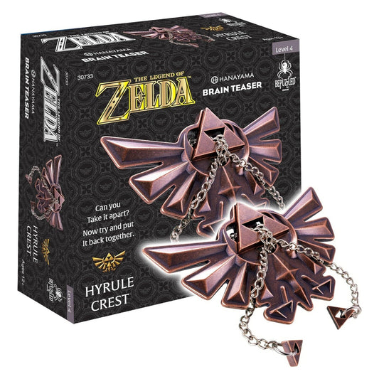 Zelda Hyrule Crest Level 4 Hanayama Cast Puzzle New Sealed Ready to Ship
