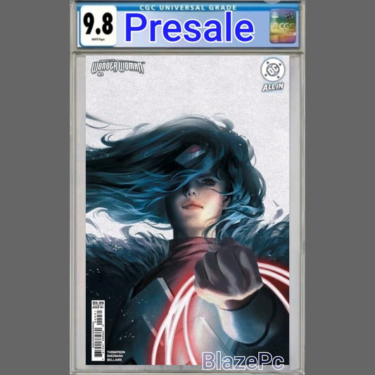 Absolute Wonder Woman #9 CGC 9.8 Reiko Murakami Cover C Variant DC 2025 PRESALE