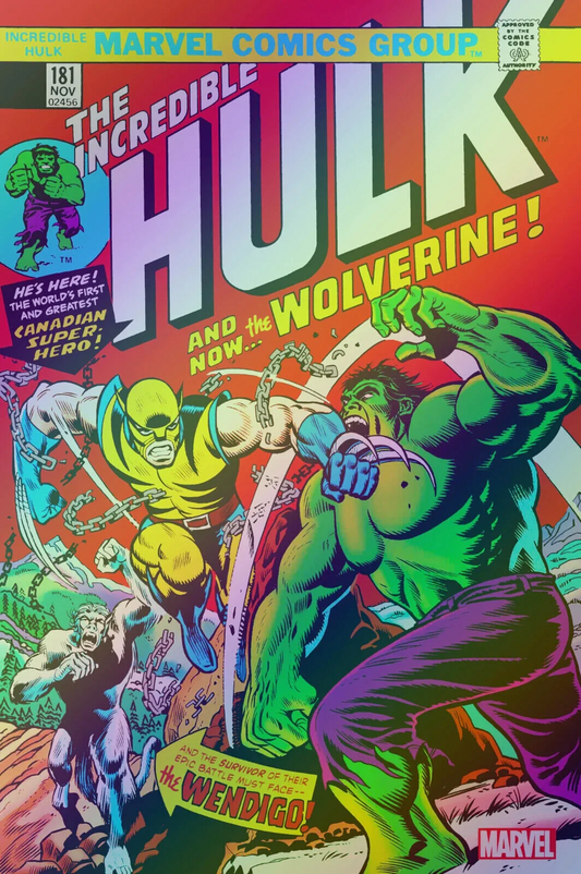 Incredible Hulk #181 Facsimile FOIL Variant 1st Appearance Wolverine 2023 NM