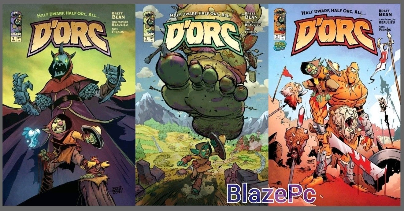 Dorc #2 Cover A B C Variant Set Options Image Comics 2026 Presale 3/11