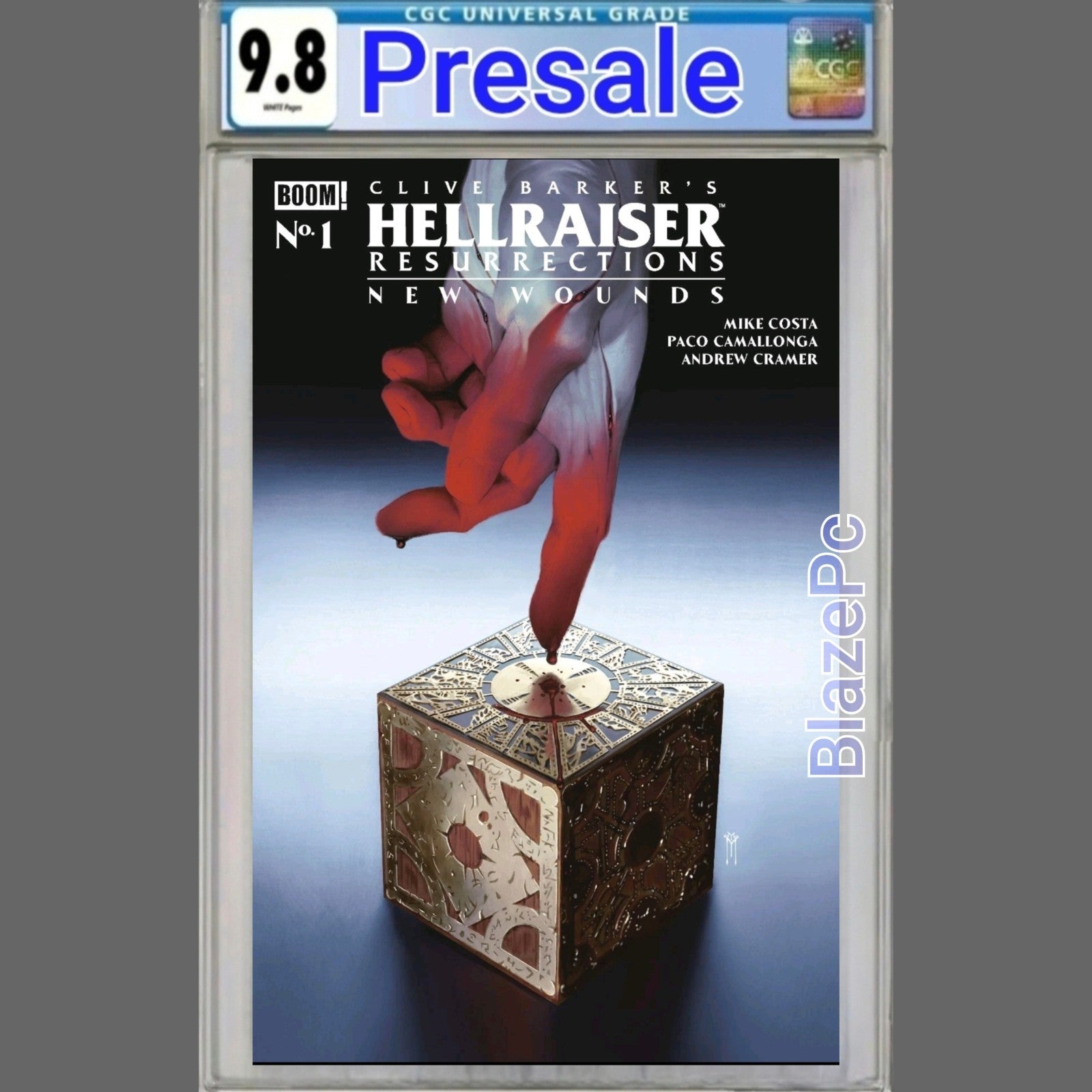 Hellraiser Resurrections New Wounds #1 CGC 9.8 Cover G FOC Mercado Var PRESALE