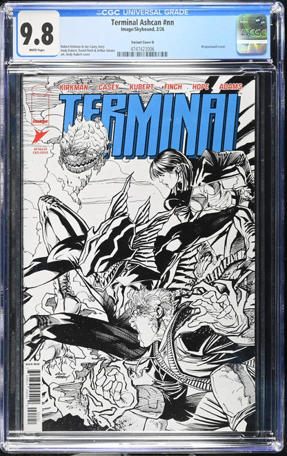 Terminal Ashcan #1 CGC 9.8 Cover D Connecting Variant Image Comics Kirkman 2026