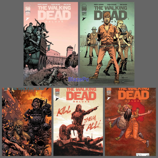 Walking Dead Deluxe #42 Cover A B C D E Variant Set Options 2022 NM