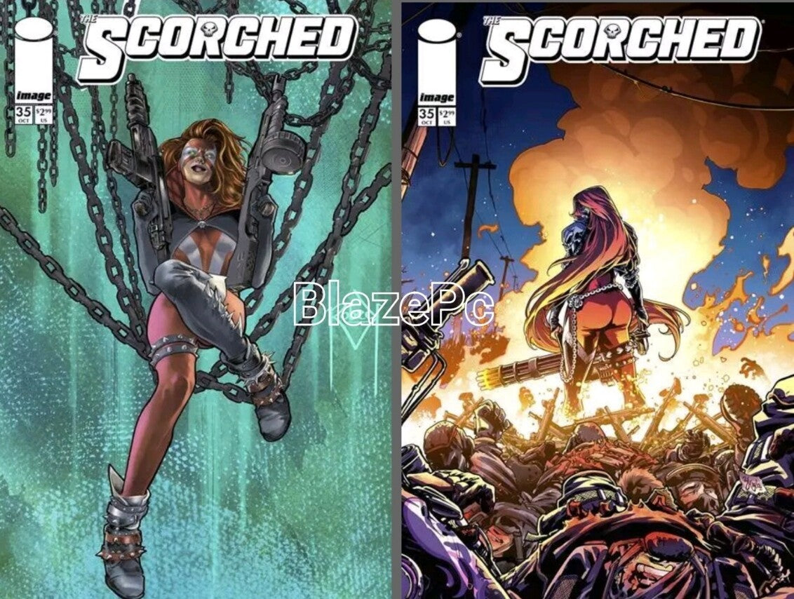 Spawn Scorched #35 Cover A B Variant Set Options Image 2024 NM