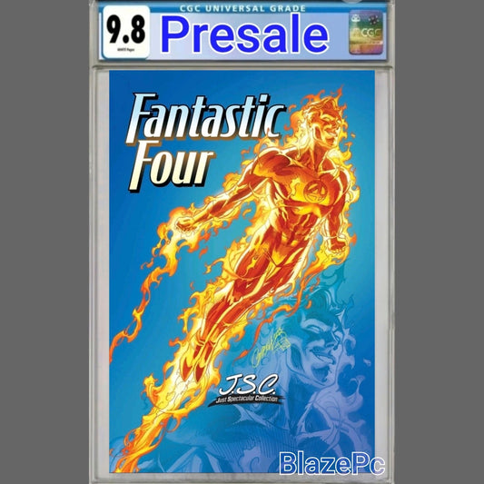 Fantastic Four #2 CGC 9.8 J Scott Campbell Just Spectacular Variant PRESALE