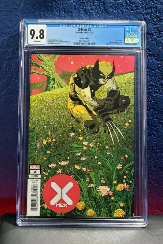 X-Men #2 CGC 9.8 1:25 Martin Incentive Variant 1st High Summoner Marvel 2020