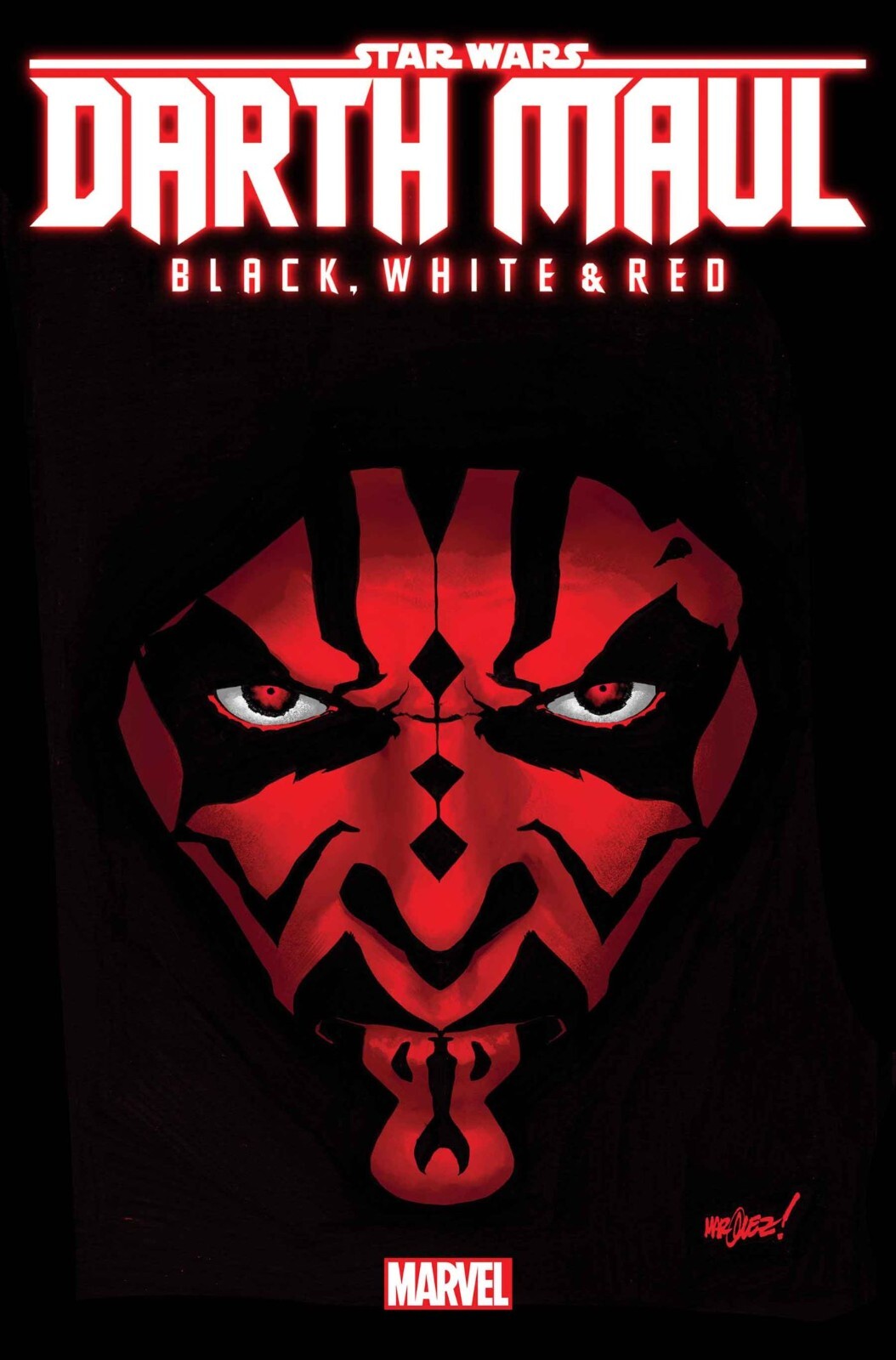 Star Wars Darth Maul Black White Red #1 A B C D Variant Set or 1:25 1:100 Option