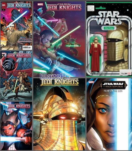 Star Wars Jedi Knights #1 Cover A B C D E F G Variant Set Options 2025 NM