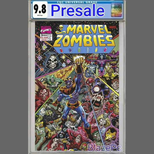Marvel Zombies Red Band #3 CGC 9.8 Scott Koblish Retro Variant 2025 PRESALE
