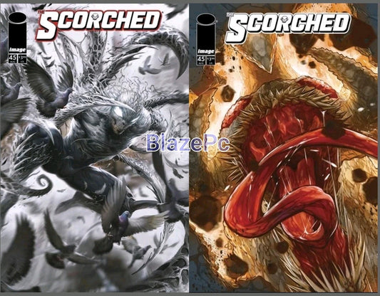 Spawn Scorched #45 Cover A B Variant Set Options Image Comics 2025 Presale 10/1