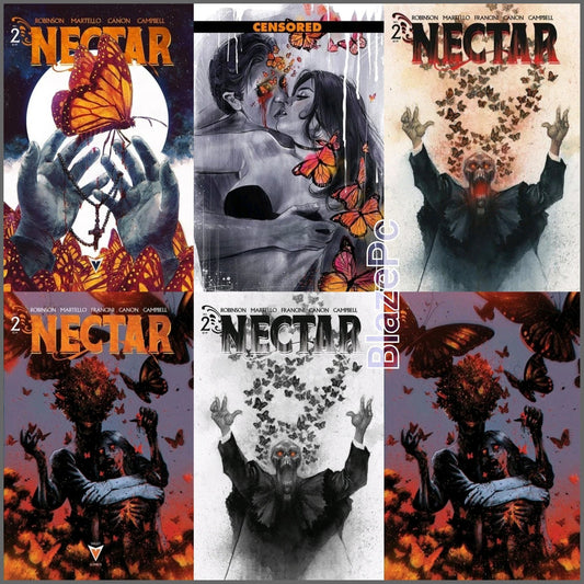 Nectar #2 Cover A B Variant Set 1:10 20 30 Option Vault Comics 2026 Presale 4/15