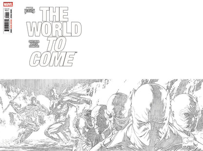 Marvel Knights The World To Come #1 CGC 9.8 1:25 2nd Print B&W Variant PRESALE