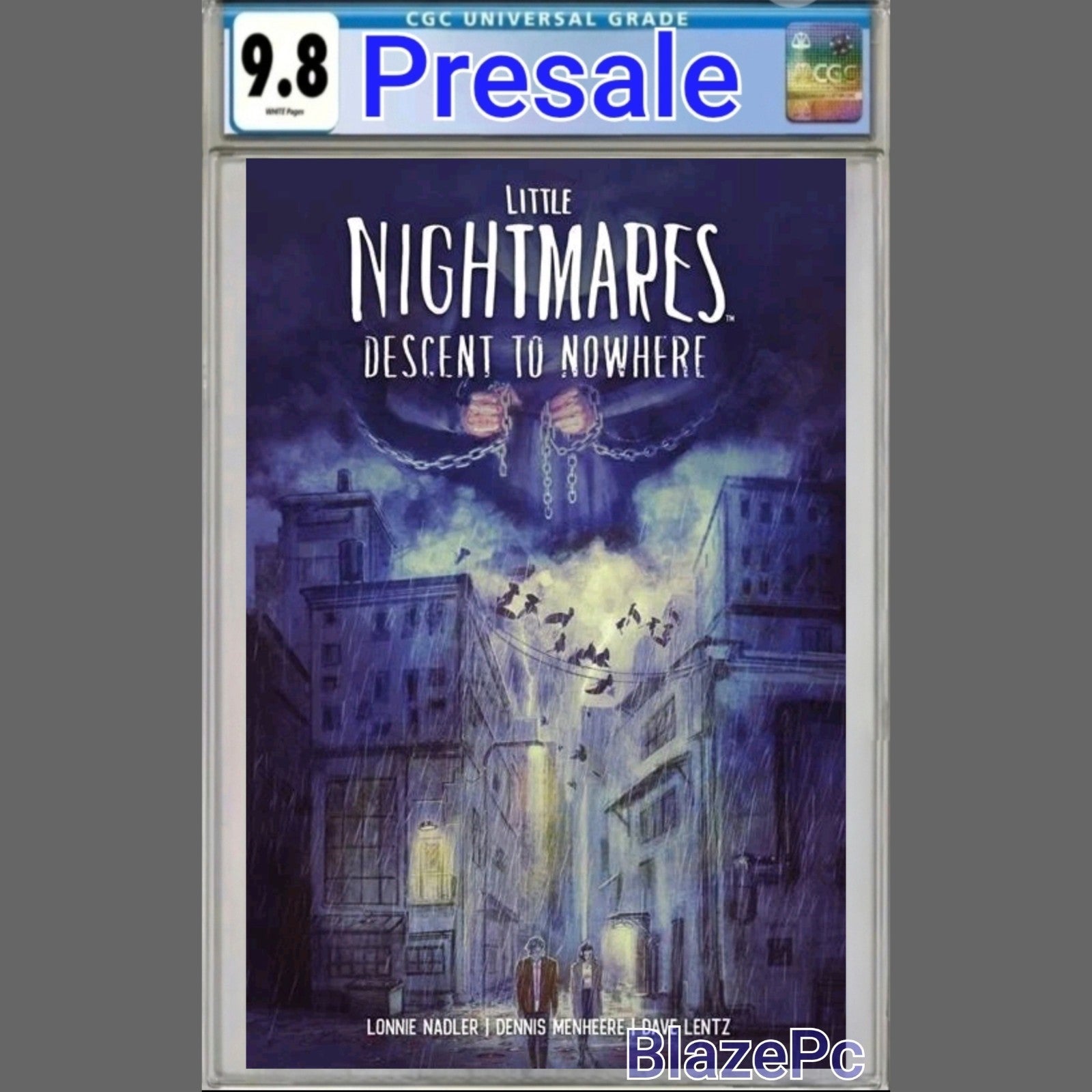 Little Nightmares Descent To Nowhere #1 CGC 9.8 Cover A Del Rey 2025 PRESALE