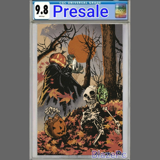 Hello Halloween #1 CGC 9.8 Cover D Drew Rausch Glow In The Dark Variant PRESALE
