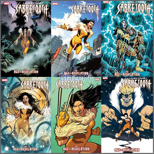Laura Kinney Sabretooth #1 Cover A B C D E Variant Set 1:25 Options Presale 10/8