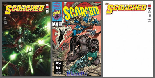 The Scorched #5 Cover A B C Variant Set Options Spawn Image 2022 NM