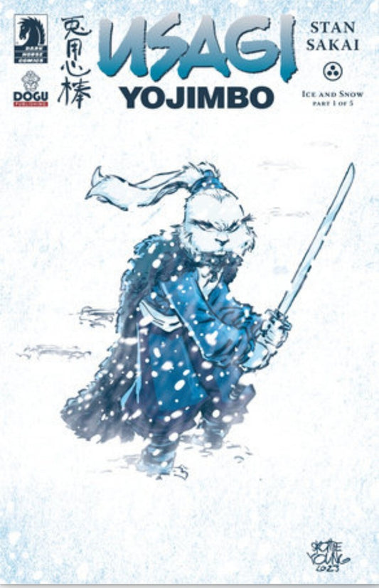 Usagi Yojimbo Ice and Snow #1 Cover B Skottie Young Variant Dark Horse 2023 NM