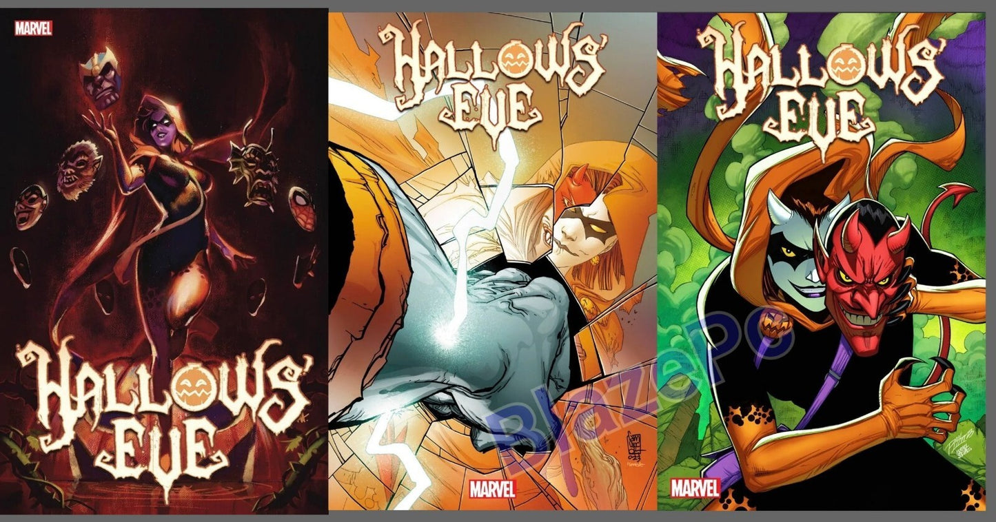 Hallows Eve The Big Night #1 Cover A B C Variant Set Options Marvel 2023 NM
