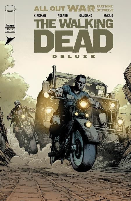 Walking Dead Deluxe #123 Cover A B C Variant Set Option Image 2025 Presale 10/15