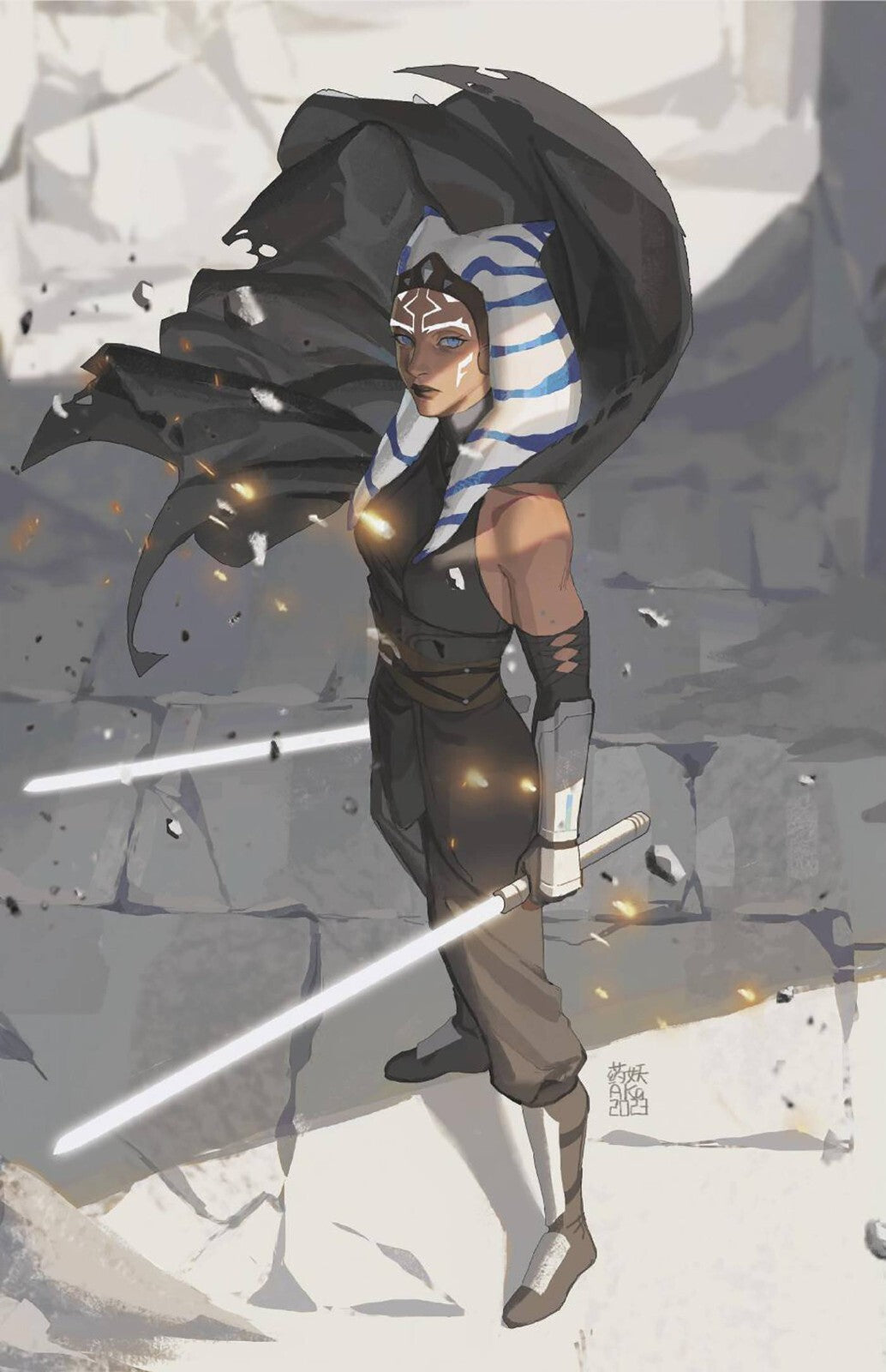 Star Wars Ahsoka #1 Cover A B C D E F G Variant Set or 1:10 1:25 1:100 2024 NM