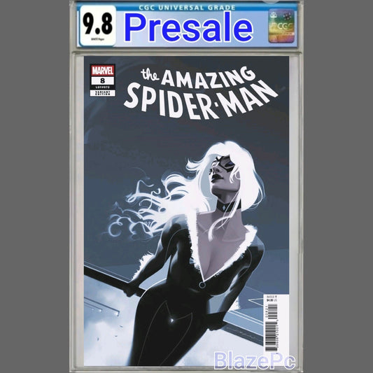 Amazing Spider-Man #8 CGC 9.8 Jeff Dekal Black Cat Variant 2025 PRESALE