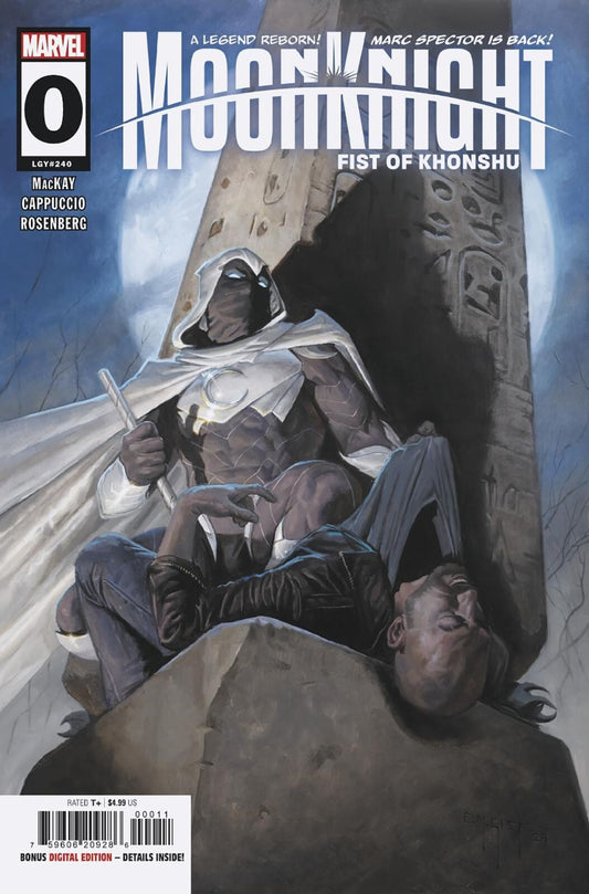 Moon Knight Fist of Khonshu #0 Gist Cover MacKay Marc Spector 2024 NM