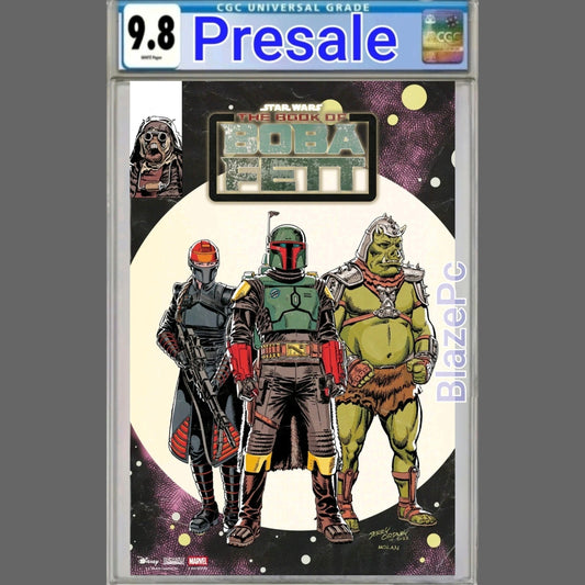 Star Wars The Book of Boba Fett #1 CGC 9.8 1:25 Ordway Variant 2026 PRESALE