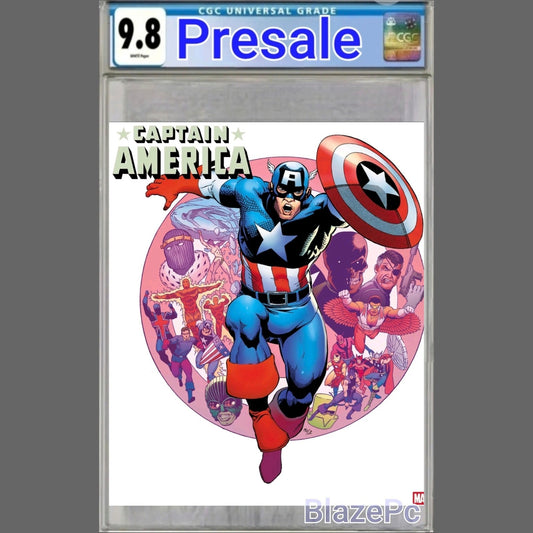Captain America #2 CGC 9.8 1:50 Kevin Maguire Hidden Gem Variant PRESALE