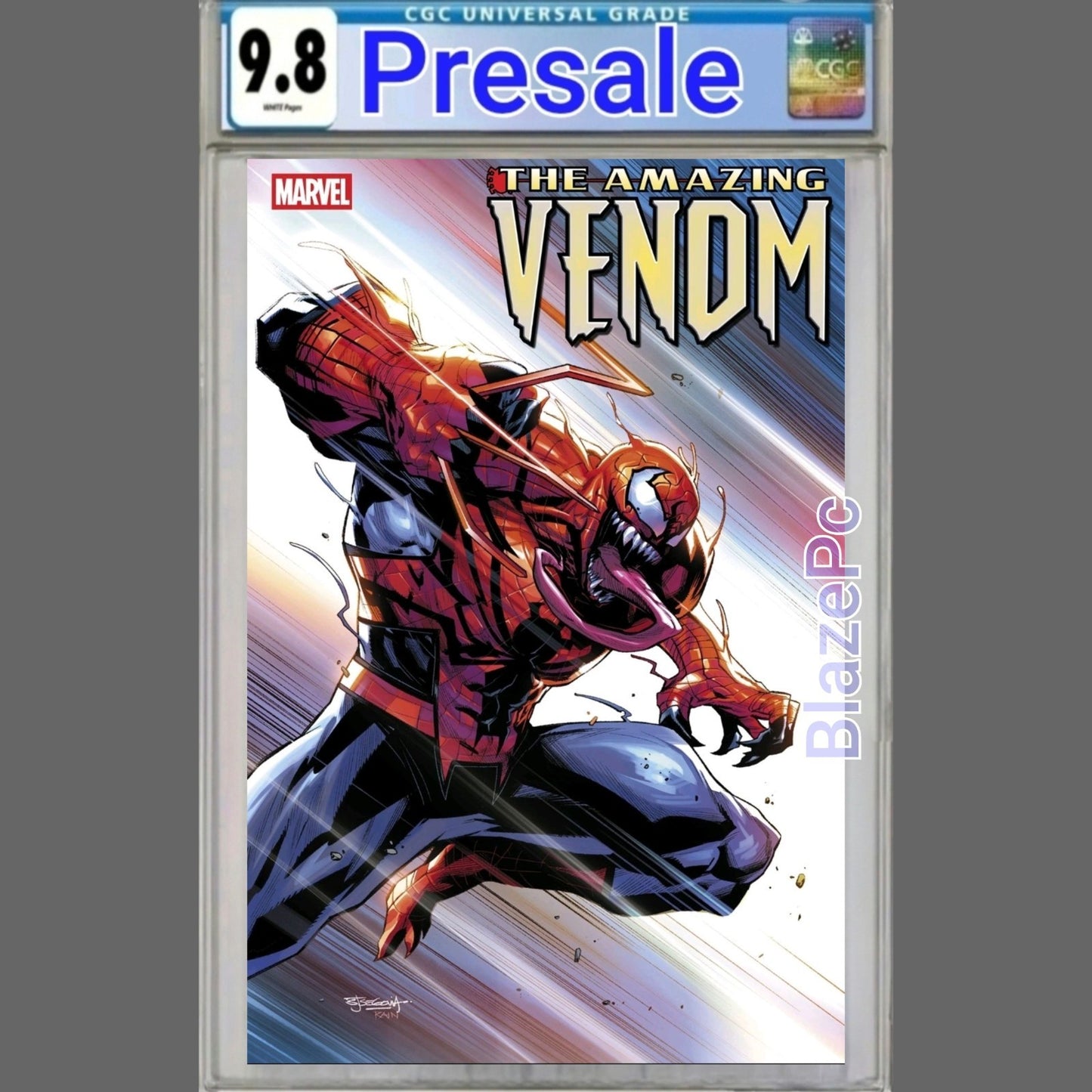 The Amazing Venom #1 CGC 9.8 1:25 Stephen Segovia Variant Marvel 2026 PRESALE